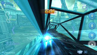Herunterladen Space Racing 3D Rennen für Android Bildschirmfoto 5