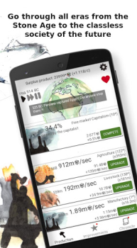 Herunterladen Idle Civilization: World Story Strategien für Android Bildschirmfoto 2