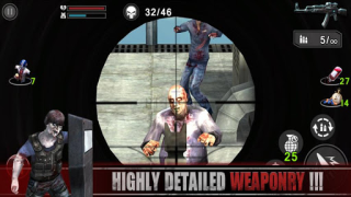 Herunterladen Zombie Frontier : Sniper Aktion für Android Bildschirmfoto 2