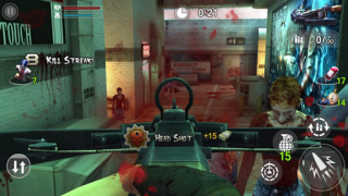 Herunterladen Zombie Frontier : Sniper Aktion für Android Bildschirmfoto 4