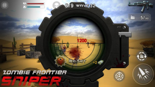 Herunterladen Zombie Frontier : Sniper Aktion für Android Bildschirmfoto 6