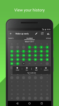 Herunterladen HabitHub - Habit & Goal Trackr Arbeit für Android Bildschirmfoto 3