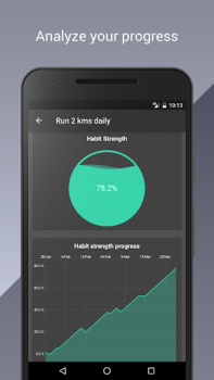 Herunterladen HabitHub - Habit & Goal Trackr Arbeit für Android Bildschirmfoto 4