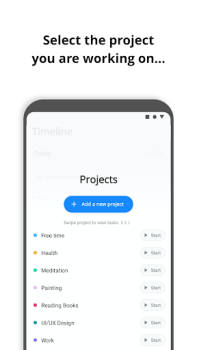 Herunterladen Boosted Time Tracker Arbeit für Android Bildschirmfoto 3