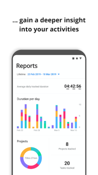 Herunterladen Boosted Time Tracker Arbeit für Android Bildschirmfoto 7