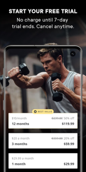Herunterladen Centr: Personal Training App Gesundheit & Fitness für Android Bildschirmfoto 2