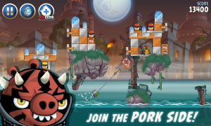 Herunterladen Angry Birds Star Wars II Arkade für Android Bildschirmfoto 2