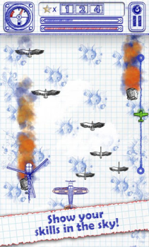 Herunterladen Doodle Planes Aktion für Android Bildschirmfoto 7