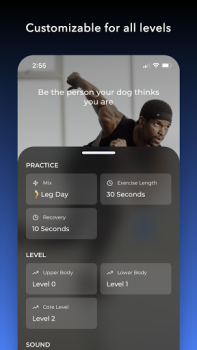 Herunterladen HIIT | Down Dog Gesundheit & Fitness für Android Bildschirmfoto 4