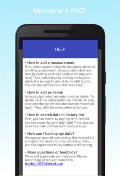 Herunterladen Blutdruck-Tagebuch Gesundheit & Fitness für Android Bildschirmfoto 7