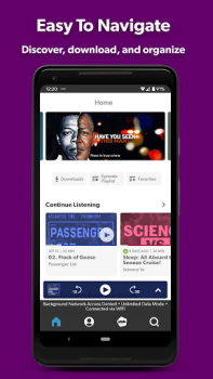 Herunterladen Stitcher Radio Musik und Audio für Android Bildschirmfoto 2