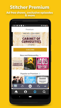 Herunterladen Stitcher Radio Musik und Audio für Android Bildschirmfoto 3