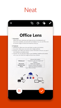Herunterladen Microsoft Lens - PDF Scanner Arbeit für Android Bildschirmfoto 2