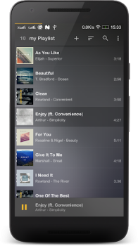 Herunterladen Music Player Mezzo Musik und Audio für Android Bildschirmfoto 3