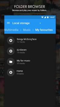 Herunterladen n7player MusikPlayer Musik und Audio für Android Bildschirmfoto 7