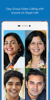 Herunterladen Skype Lite Kommunikation für Android Bildschirmfoto 3