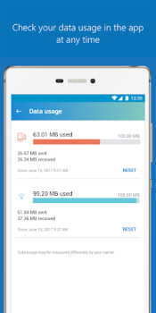 Herunterladen Skype Lite Kommunikation für Android Bildschirmfoto 5