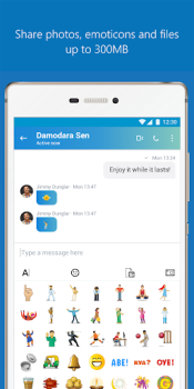 Herunterladen Skype Lite Kommunikation für Android Bildschirmfoto 6