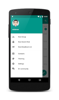 Herunterladen Plus Messenger Kommunikation für Android Bildschirmfoto 5