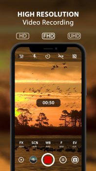 Herunterladen ProCam X - Lite: HD Kamera Pro Foto für Android Bildschirmfoto 2
