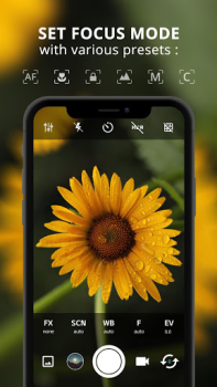 Herunterladen ProCam X - Lite: HD Kamera Pro Foto für Android Bildschirmfoto 3