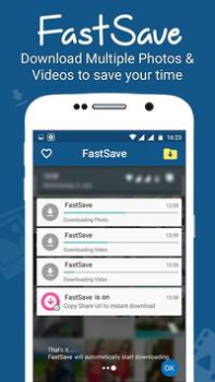 Herunterladen Video Downloader for Instagram Soziales für Android Bildschirmfoto 2