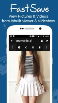 Herunterladen Video Downloader for Instagram Soziales für Android Bildschirmfoto 3