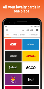 Herunterladen VirtualCards-Loyalty Cards Einkaufen für Android Bildschirmfoto 2