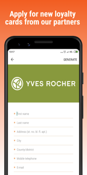Herunterladen VirtualCards-Loyalty Cards Einkaufen für Android Bildschirmfoto 3