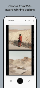 Herunterladen Unfold: Video- und Foto-Editor Kunst & Design für Android Bildschirmfoto 3