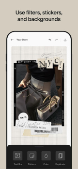 Herunterladen Unfold: Video- und Foto-Editor Kunst & Design für Android Bildschirmfoto 7