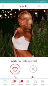 Herunterladen Flirtogram: dating, chat Soziales für Android Bildschirmfoto 2
