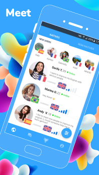 Herunterladen Speaky - Sprachaustausch Bildung für Android Bildschirmfoto 2