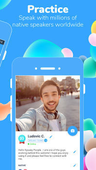 Herunterladen Speaky - Sprachaustausch Bildung für Android Bildschirmfoto 3
