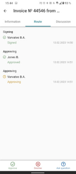 Herunterladen docuForce Wirtschaft für Android Bildschirmfoto 6