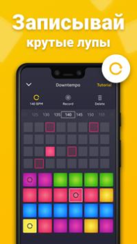 Herunterladen Drum Pad Machine: Musik machen Musik und Audio für Android Bildschirmfoto 3