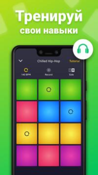 Herunterladen Drum Pad Machine: Musik machen Musik und Audio für Android Bildschirmfoto 4