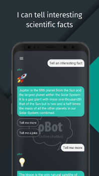 Herunterladen Chatbot roBot Unterhaltung für Android Bildschirmfoto 4