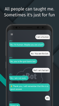 Herunterladen Chatbot roBot Unterhaltung für Android Bildschirmfoto 5