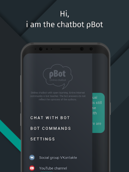 Herunterladen Chatbot roBot Unterhaltung für Android Bildschirmfoto 6