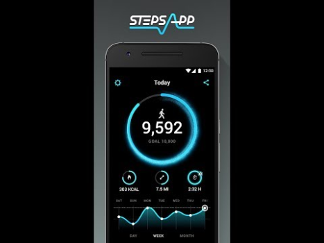 Herunterladen StepsApp Schrittzähler Gesundheit & Fitness für Android Bildschirmfoto 6