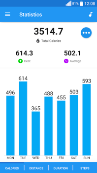 Herunterladen Pedometer — Schrittzähler Gesundheit & Fitness für Android Bildschirmfoto 6