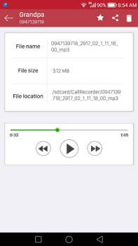 Herunterladen Anruf Aufzeichnen Werkzeuge für Android Bildschirmfoto 2