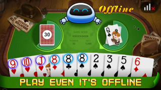 Herunterladen Gin Rummy Kartenspiele für Android Bildschirmfoto 3