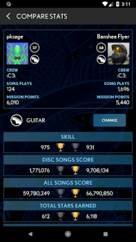 Herunterladen Rock Band Companion Musik für Android Bildschirmfoto 5