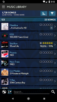 Herunterladen Rock Band Companion Musik für Android Bildschirmfoto 6