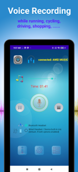 Herunterladen Earbuds Voice Recorder Musik und Audio für Android Bildschirmfoto 5