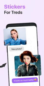 Herunterladen GifYou: Animated Stickers Unterhaltung für Android Bildschirmfoto 5