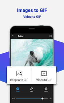 Herunterladen GifGuru - GIF Maker GIF Kamera Werkzeuge für Android Bildschirmfoto 2