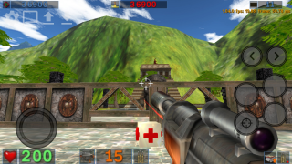 Herunterladen Serious Sam Aktion für Android Bildschirmfoto 4